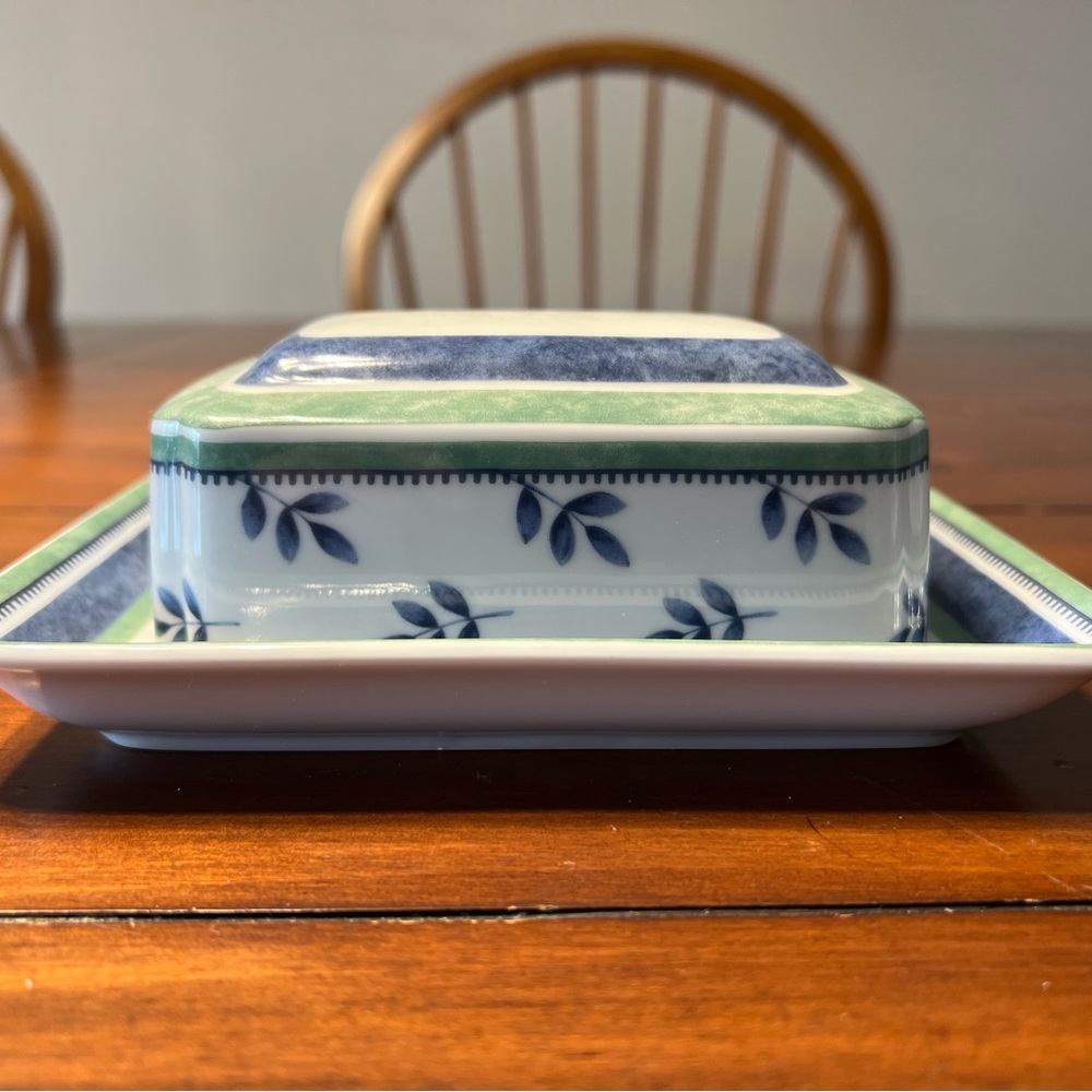 HARD TO FIND ITEM - Villeroy & Boch Switch 3: Rectangular Covered Butter Dish